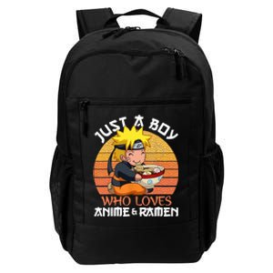 Just A Who Loves Anime And Ra Japanese Otaku Boys Son Daily Commute Backpack