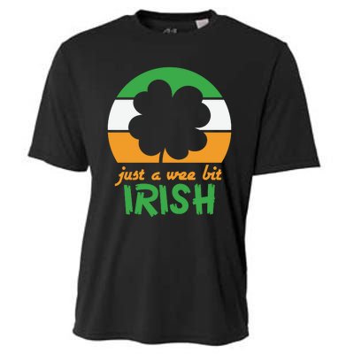 Just A Wee Bit Irish Cooling Performance Crew T-Shirt