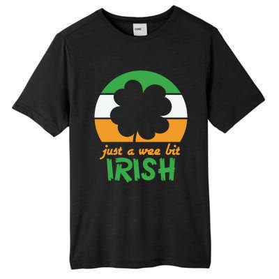 Just A Wee Bit Irish Tall Fusion ChromaSoft Performance T-Shirt