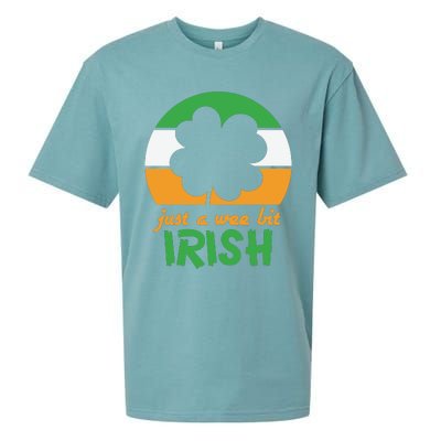 Just A Wee Bit Irish Sueded Cloud Jersey T-Shirt