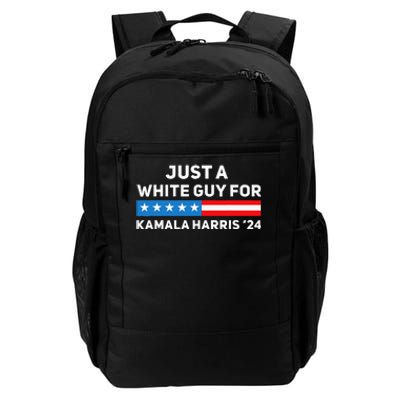 Just A White Guy For Kamala Harris 2024 President Election Daily Commute Backpack