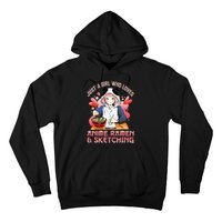 Just A  Who Loves Anime Ra And Sketching Japan Anime Hoodie