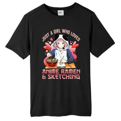 Just A  Who Loves Anime Ra And Sketching Japan Anime Tall Fusion ChromaSoft Performance T-Shirt