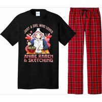 Just A  Who Loves Anime Ra And Sketching Japan Anime Pajama Set