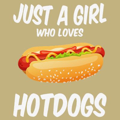 Just A Who Loves Hotdogs Cuts Hot Dog Birthday T-Shirt