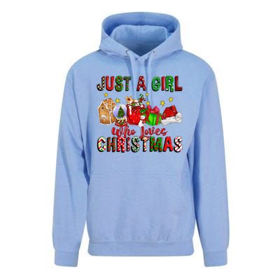 Just A Who Loves Christmas Coffee Drinking Lover Gifts Unisex Surf Hoodie