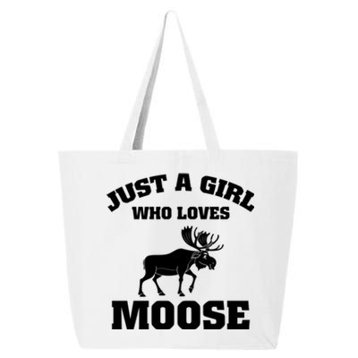 Just A Who Loves Moose Hunting Hunters Meaningful Gift 25L Jumbo Tote