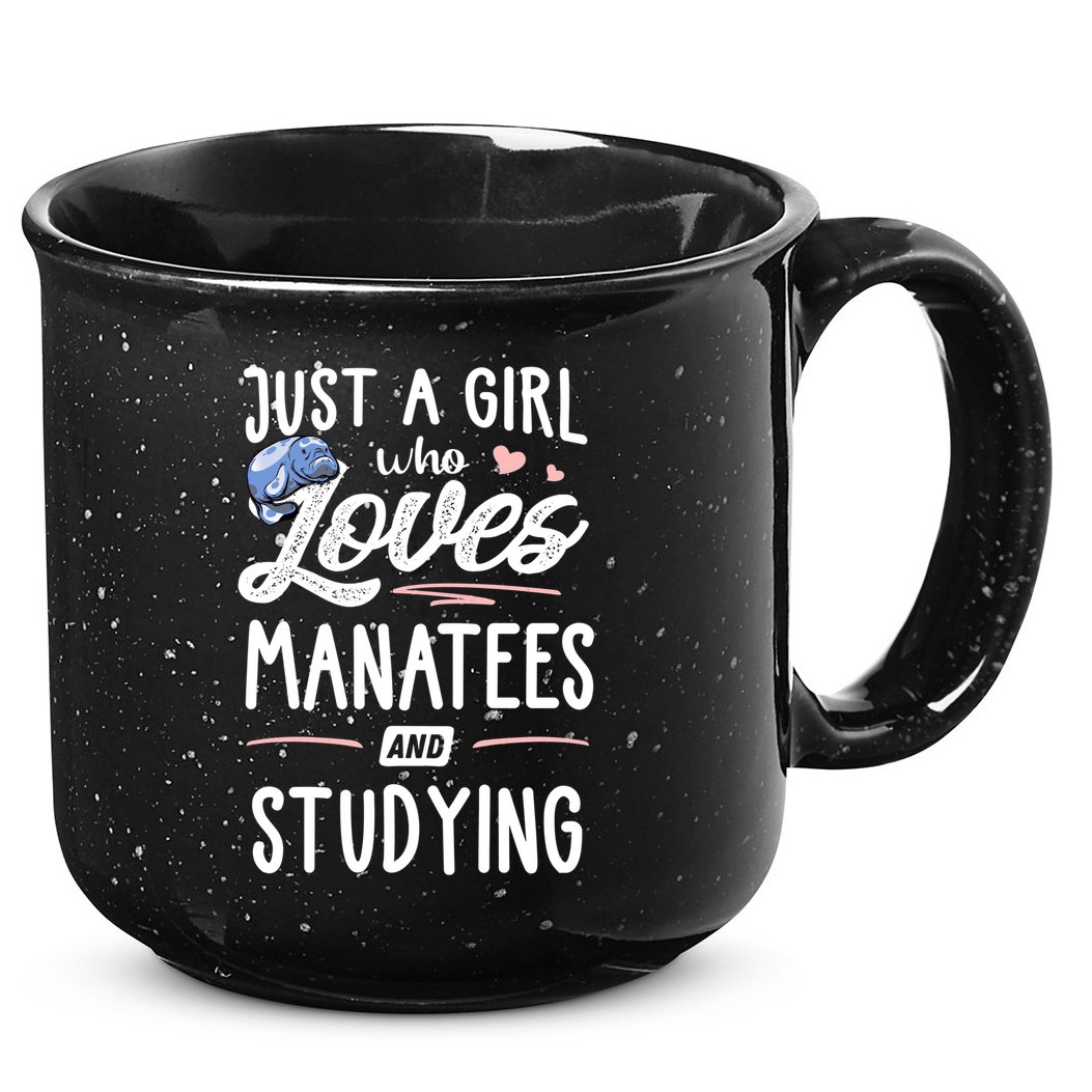 Just A Who Loves Atees And Studying Gift Funny Gift 15oz Campfire Ceramic Mug