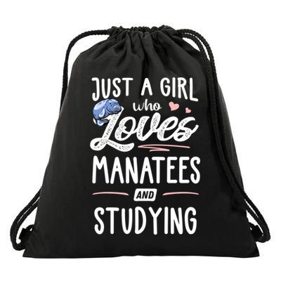 Just A Who Loves Atees And Studying Gift Funny Gift Drawstring Bag