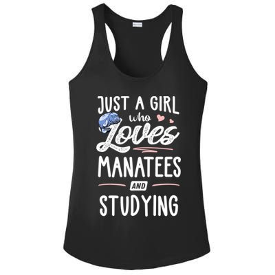Just A Who Loves Atees And Studying Gift Funny Gift Ladies PosiCharge Competitor Racerback Tank