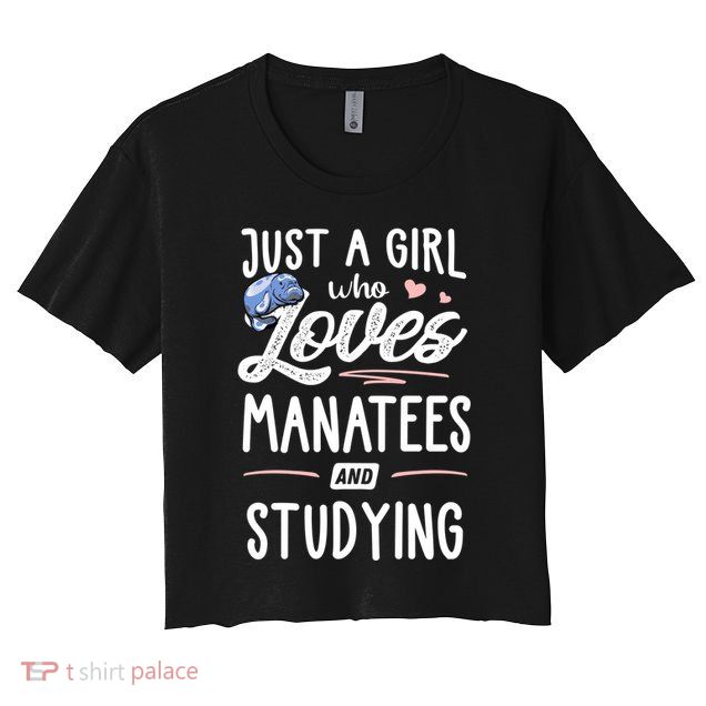 Just A Who Loves Atees And Studying Gift Funny Gift Crop Top