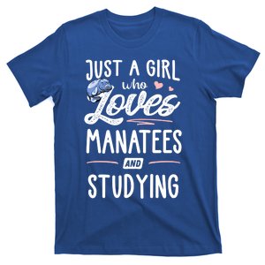 Just A Who Loves Atees And Studying Gift Funny Gift T-Shirt