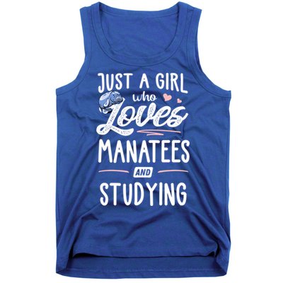 Just A Who Loves Atees And Studying Gift Funny Gift Tank Top