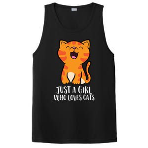 Just A Who Loves Cats Gift PosiCharge Competitor Tank