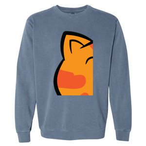 Just A Who Loves Cats Great Gift Garment-Dyed Sweatshirt