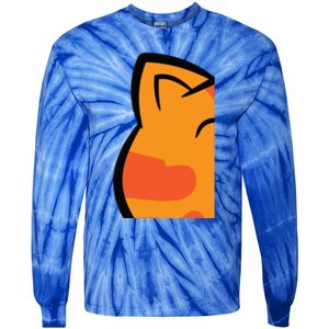 Just A Who Loves Cats Great Gift Tie-Dye Long Sleeve Shirt