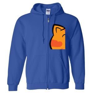 Just A Who Loves Cats Great Gift Full Zip Hoodie