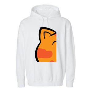 Just A Who Loves Cats Great Gift Garment-Dyed Fleece Hoodie