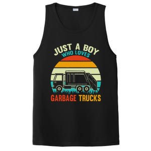 Just A Who Loves Garbage Trucks PosiCharge Competitor Tank