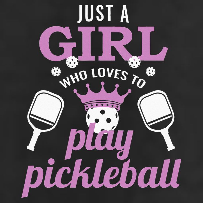 Just a Who Loves to Play Pickleball Funny Cool Comfort Performance Bucket Hat