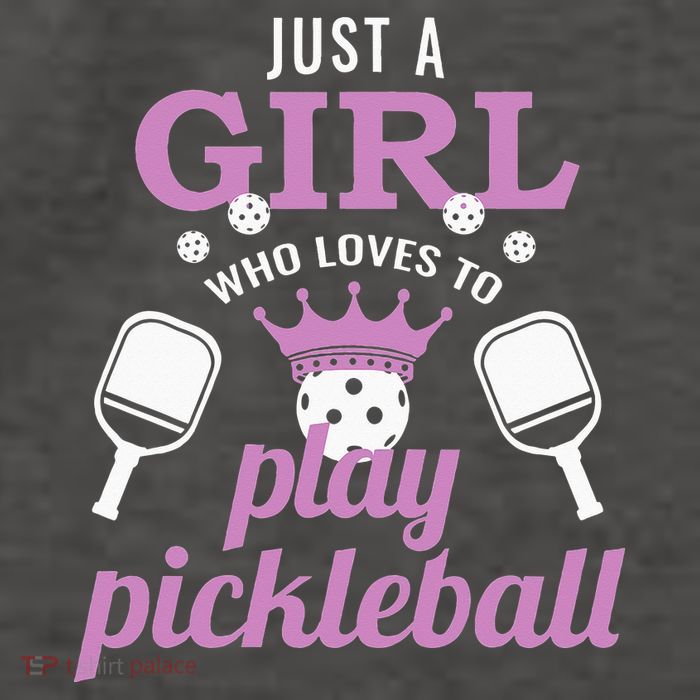 Just a Who Loves to Play Pickleball Funny Vector Backpack