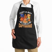 Just A  Who Loves Capybaras Animal Rodent Capybara Lover  Apron