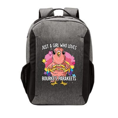 Just A Who Loves Bourke's Parakeets Bourke Parakeet Gift Vector Backpack