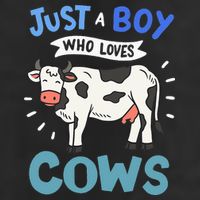 Just a  Who Loves Cows Funny Cows Lover Gift Adult Drive Performance Visor