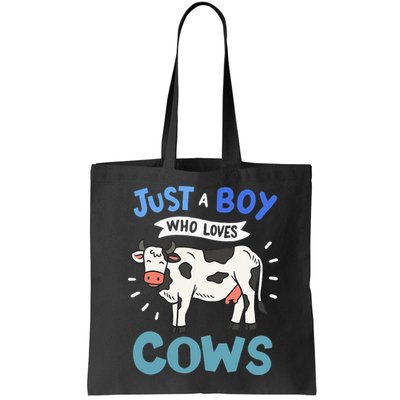 Just a  Who Loves Cows Funny Cows Lover Gift Bag