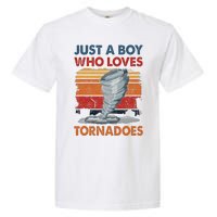 Just A Who Loves Tornado Garment-Dyed Heavyweight T-Shirt