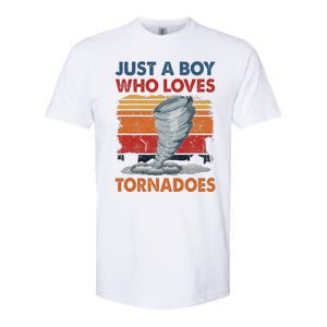 Just A Who Loves Tornado Softstyle CVC T-Shirt