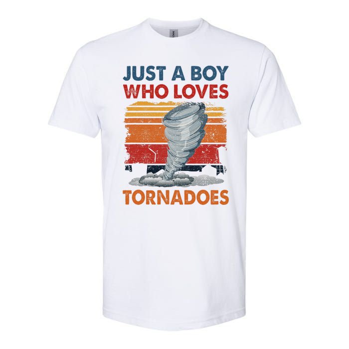 Just A Who Loves Tornado Softstyle CVC T-Shirt