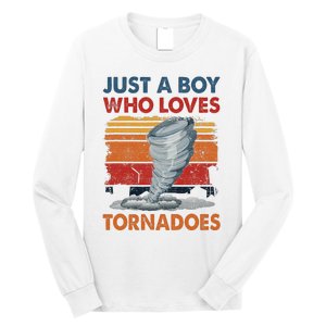 Just A Who Loves Tornado Long Sleeve Shirt