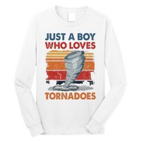 Just A Who Loves Tornado Long Sleeve Shirt