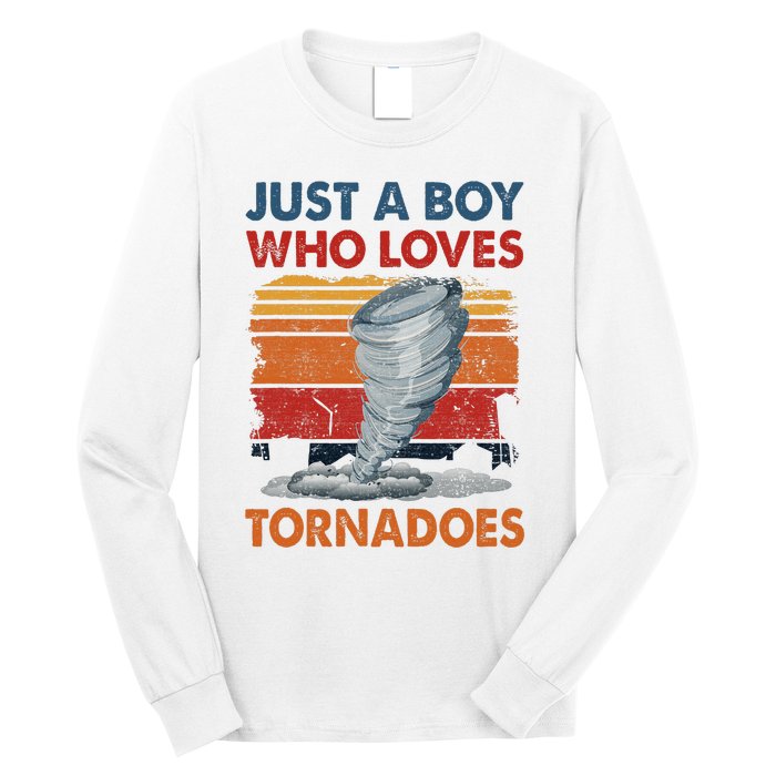 Just A Who Loves Tornado Long Sleeve Shirt