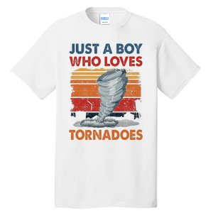 Just A Who Loves Tornado Tall T-Shirt