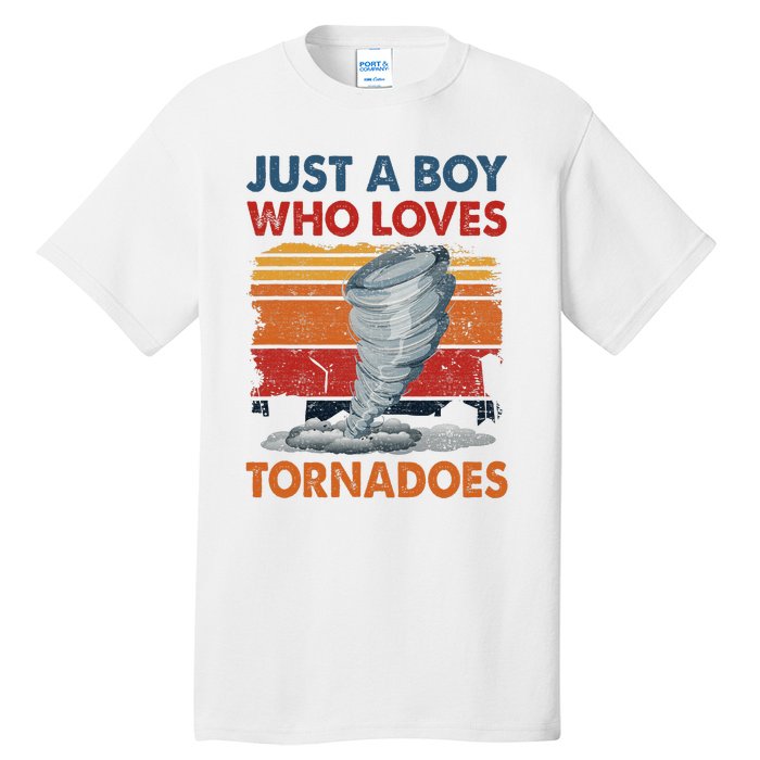 Just A Who Loves Tornado Tall T-Shirt