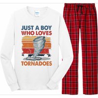 Just A Who Loves Tornado Long Sleeve Pajama Set