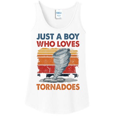 Just A Who Loves Tornado Ladies Essential Tank