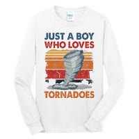 Just A Who Loves Tornado Tall Long Sleeve T-Shirt