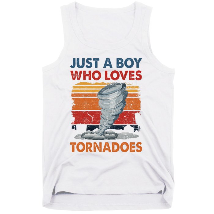 Just A Who Loves Tornado Tank Top