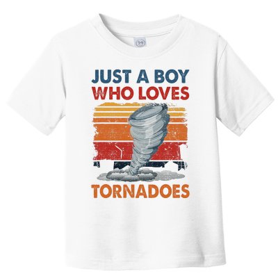 Just A Who Loves Tornado Toddler T-Shirt