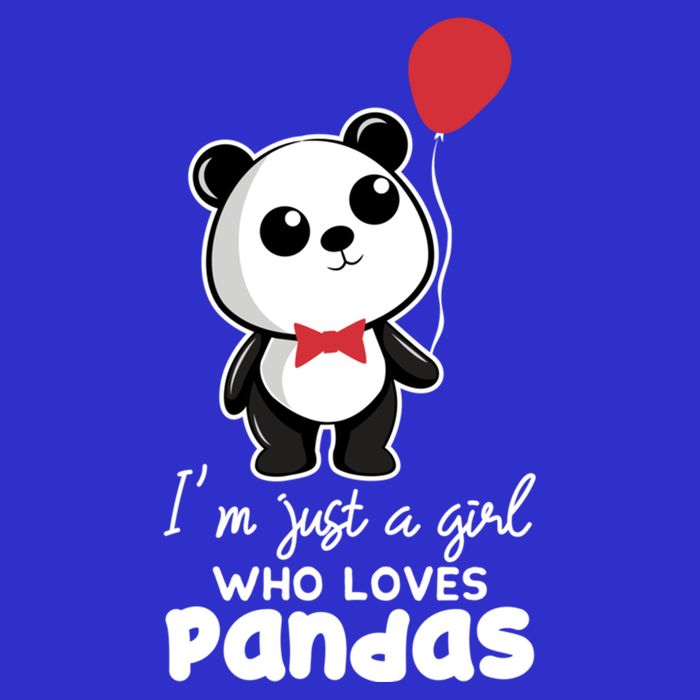 Just A Who Loves Pandas Panda Meaningful Gift Funny Gift Button