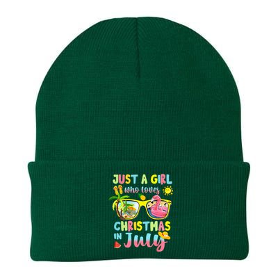 Just A Who Loves Christmas In July Summer Knit Cap Winter Beanie