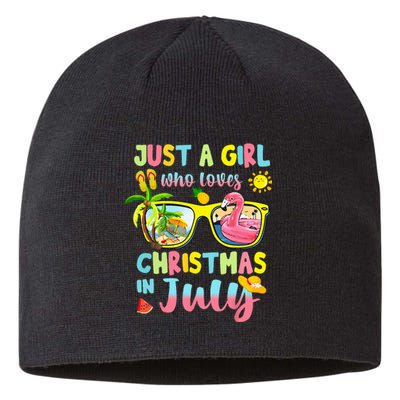 Just A Who Loves Christmas In July Summer Sustainable Beanie