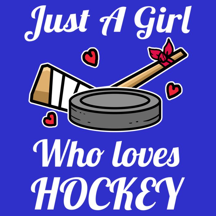 Just A Who Loves Hockey Ice Hockey Jersey Meaningful Gift Tank Top