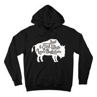 Just A  Who Loves Buffaloes Buffalo Bison Lover  Tall Hoodie