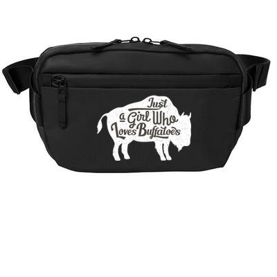 Just A  Who Loves Buffaloes Buffalo Bison Lover  Crossbody Pack