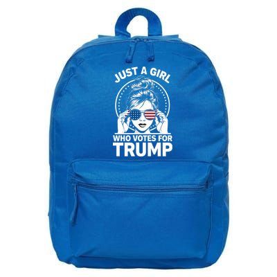 Just A Who Votes For The Trump 2024 Meaningful Gift 16 in Basic Backpack