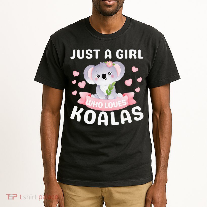 Just A Who Loves Koala Bear Dad Mom Birthday Gifts Tall T-Shirt